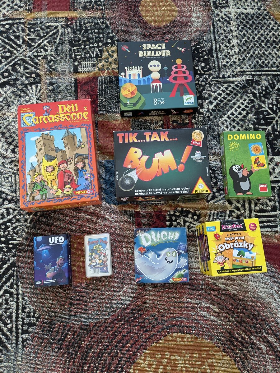 stolní společenské hry pro děti