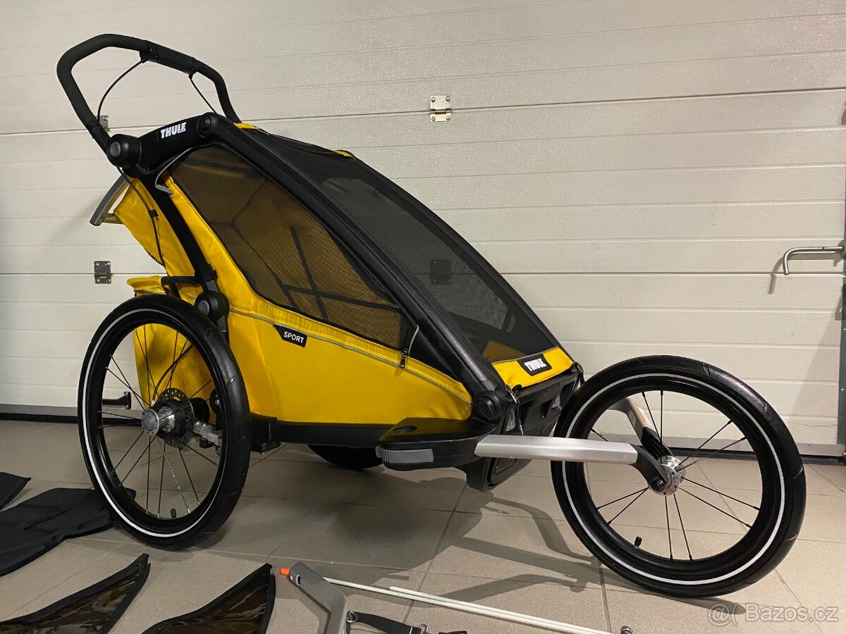 💛🖤 Thule Chariot Sport + příslušenství 🖤💛