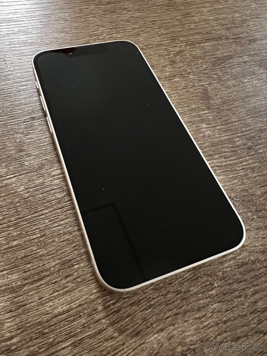 iphone 13mini bílý hezký 100% baterie
