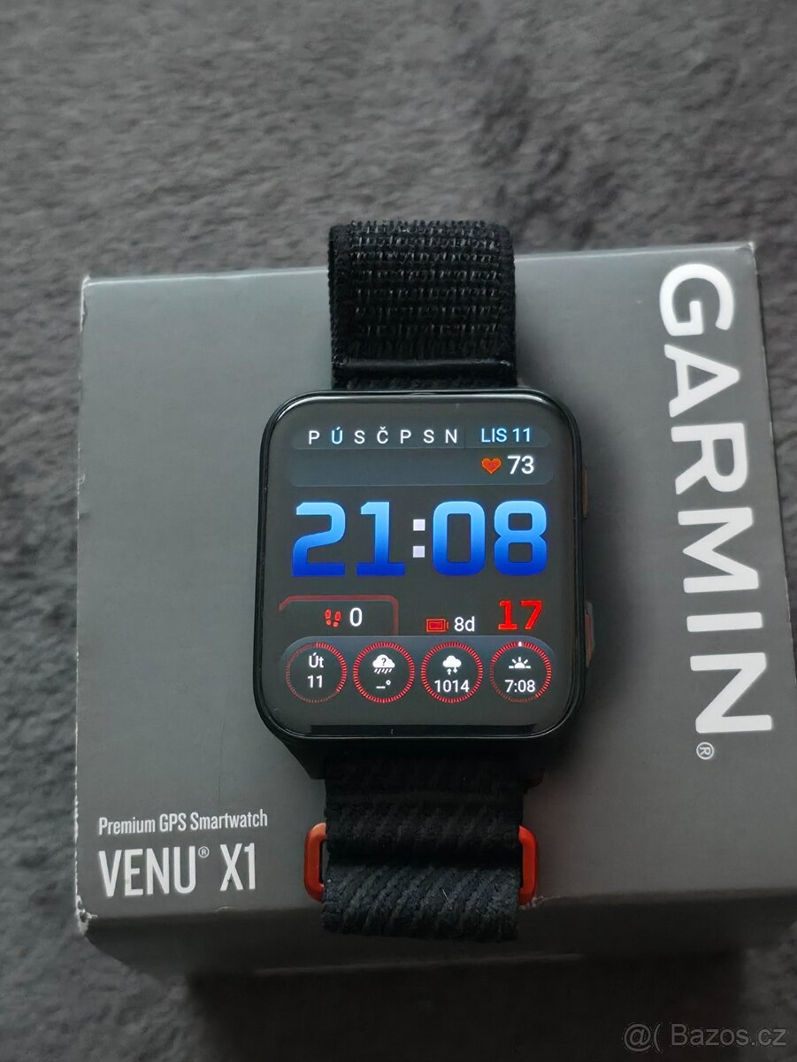 Garmin Venu X1 Black + voucher Topo Czech