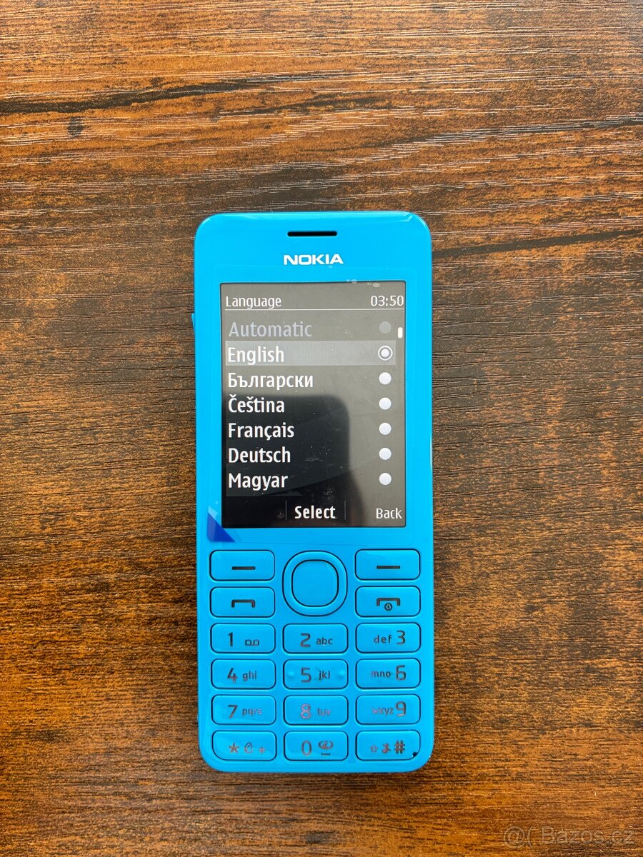 📱 Nokia 206 – modrá, perfektnà stav, cena pevná