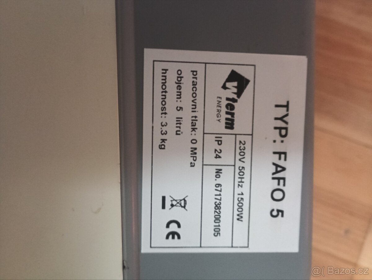 Průtokový ohřívač