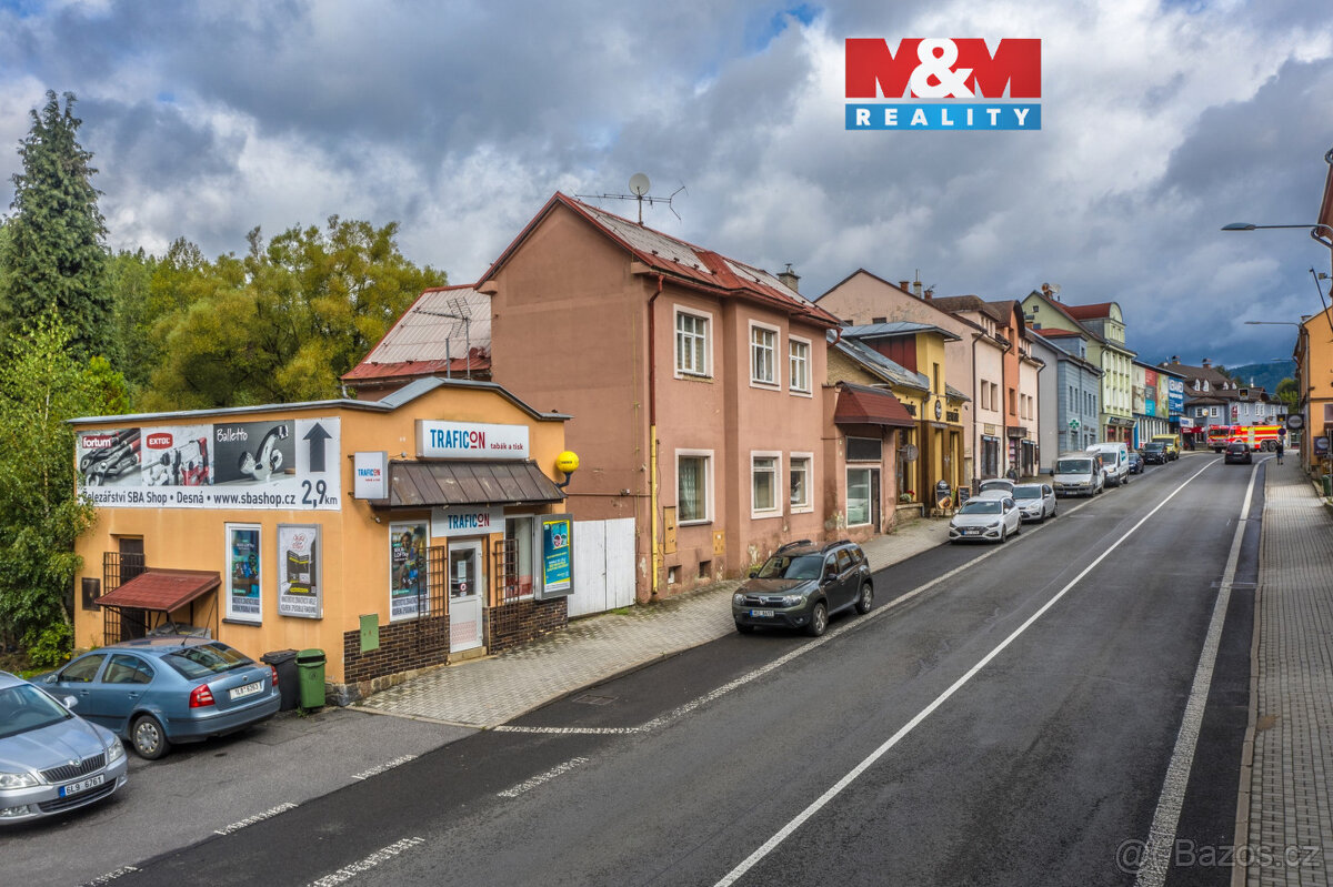 Prodej nájemního domu v Tanvaldu, ul. Krkonošská