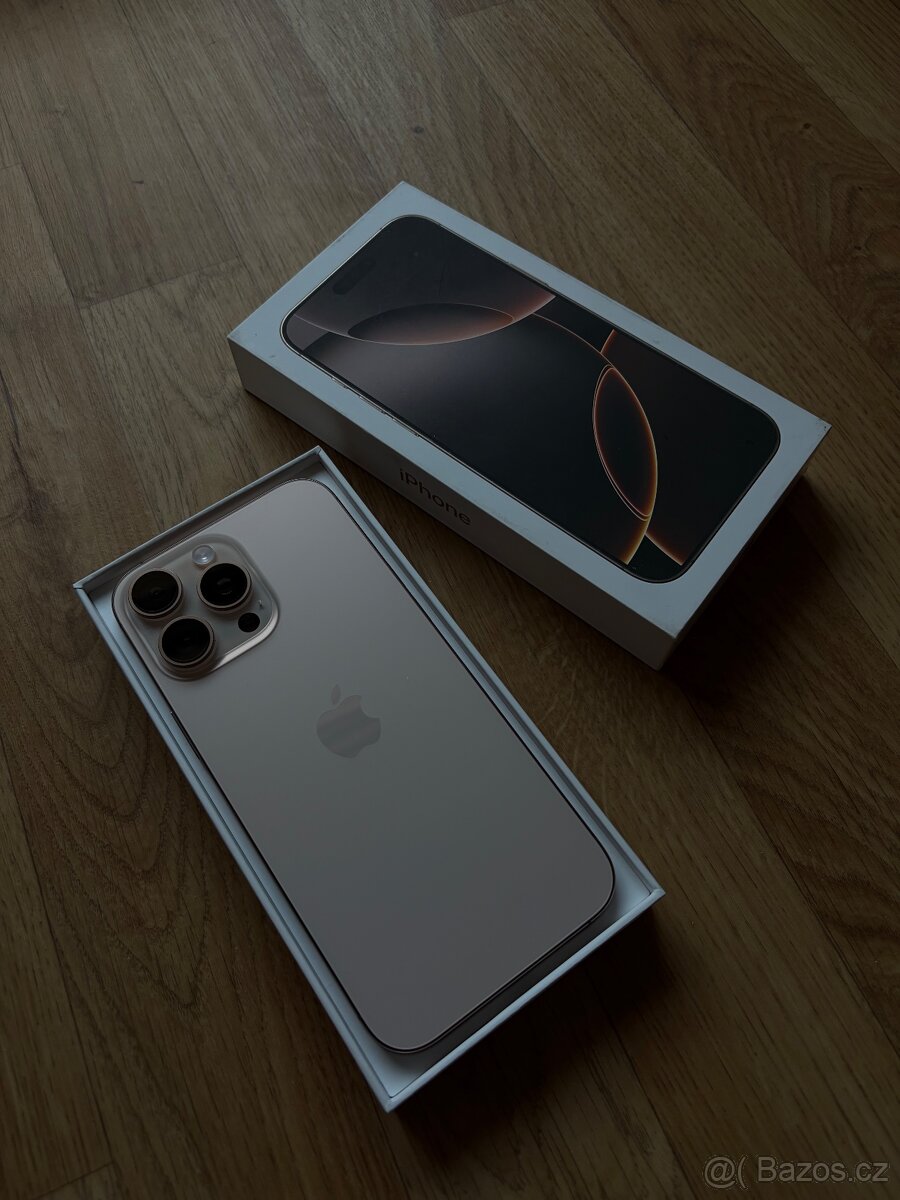 Apple iPhone 16 Pro Max 256GB pouštní
