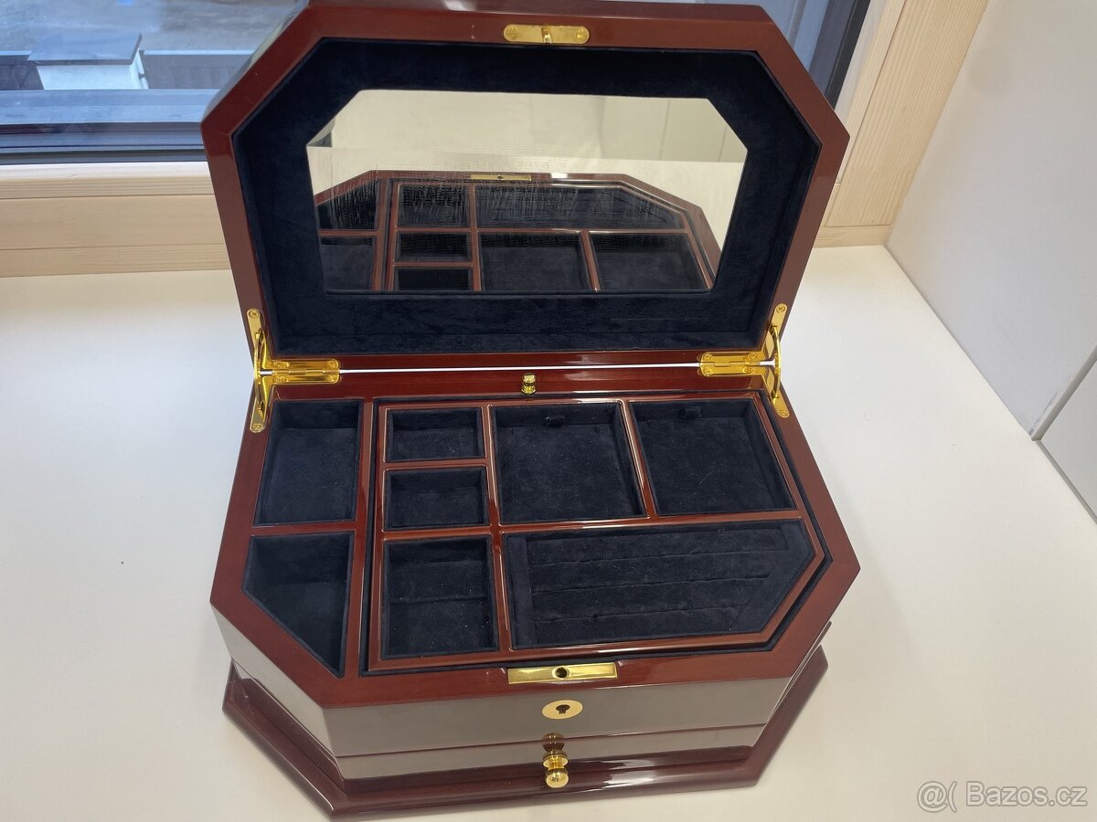 luxusni skříňka na sperky
