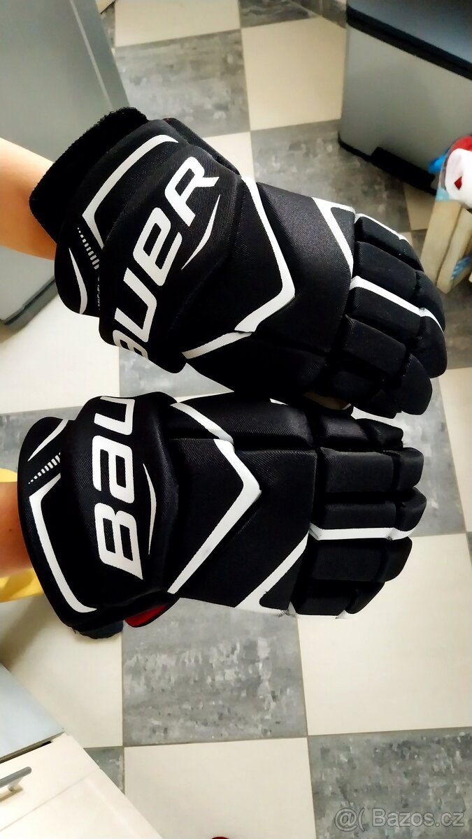 Hokejové rukavice bauer vel.15