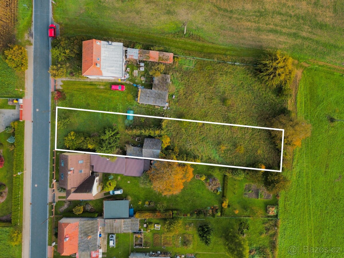 Stavební pozemek 1000 m2