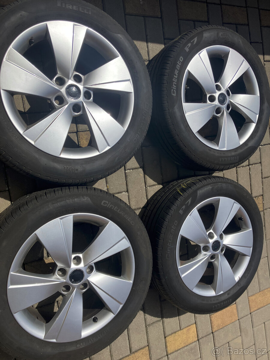 alu kola superb 5x112, orig superb 3