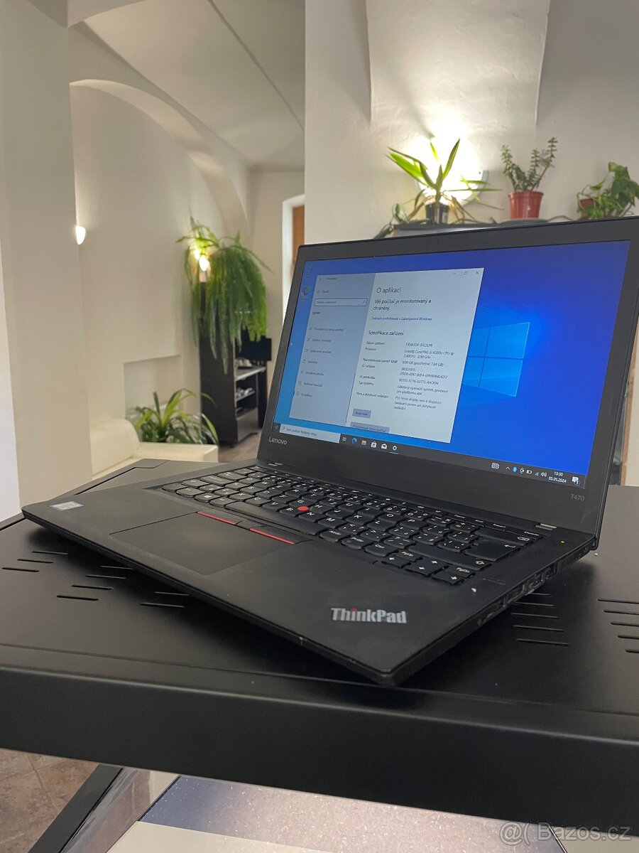 Notebook Lenovo t470 i5 8gb 256gb