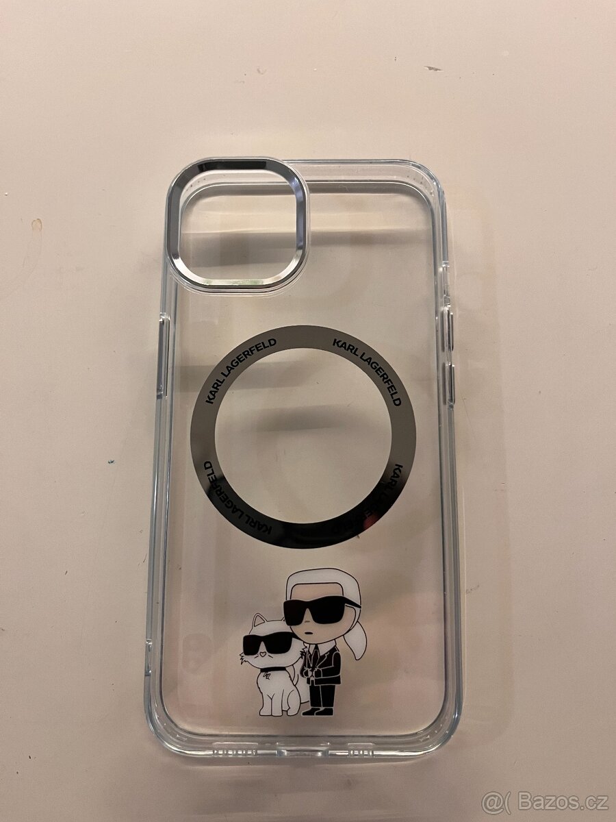 Nový obal iPhone 13 - Karl Lagerfeld MagSafe Zadní Kryt
