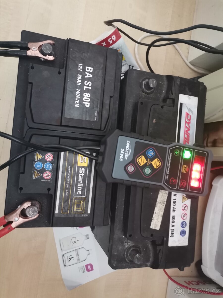 Různá Autobaterie 80ah Autobaterie 100ah Autobaterie 74ah
