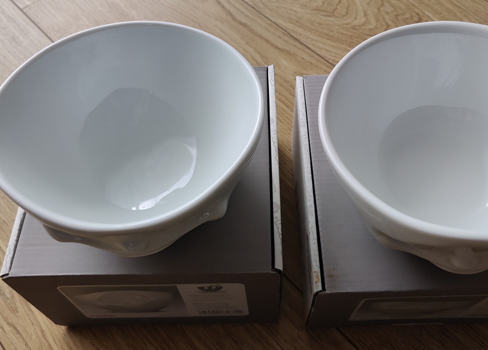 Miska Porcelánová, bílá, 500 ml - Tassen - nova