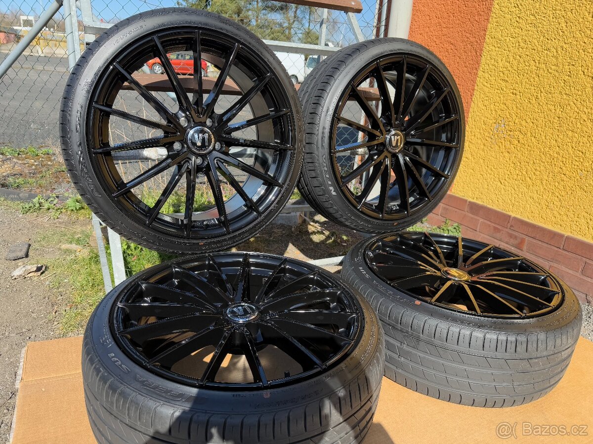 Nové alu kola 5x112 r19 Wheelworld + pneu 235/35/19 TOP SDA