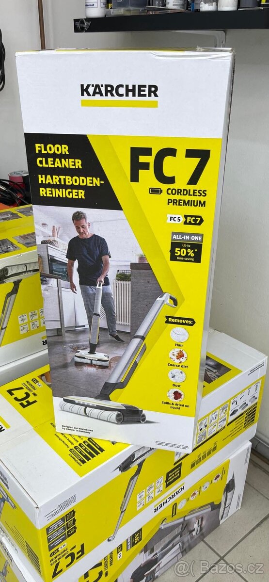 Kärcher FC7 Premium - podlahová myčka + vysavač