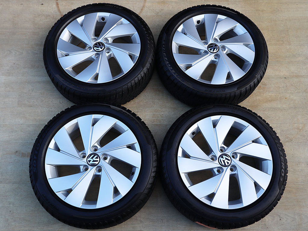 17" Alu kola = 5x112 = VW GOLF 8 GTI R-LINE – ZIMNÍ - TOP