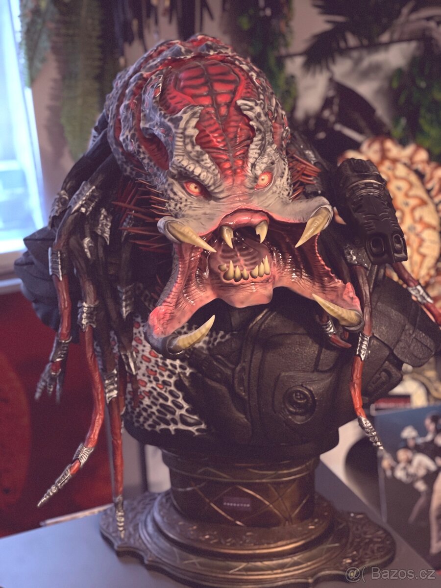 Berserker Predator busta 1/1 Sideshow_obří busta 84 cm