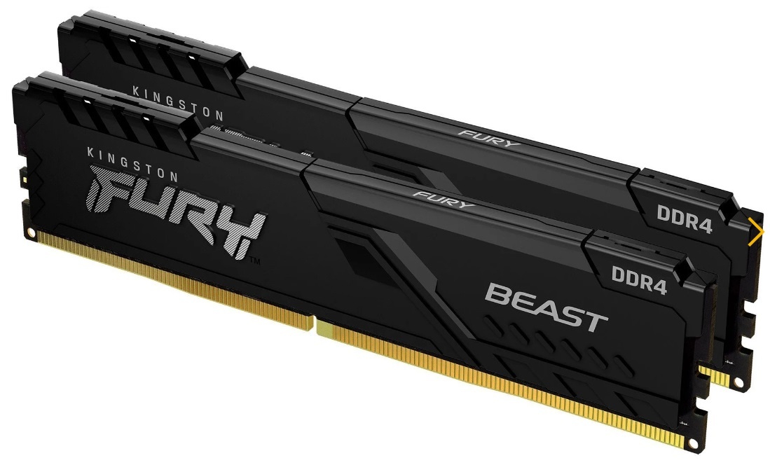 Kingston Fury Beast DIMM DDR4 32GB 3200MHz černá Kit 2x16GB