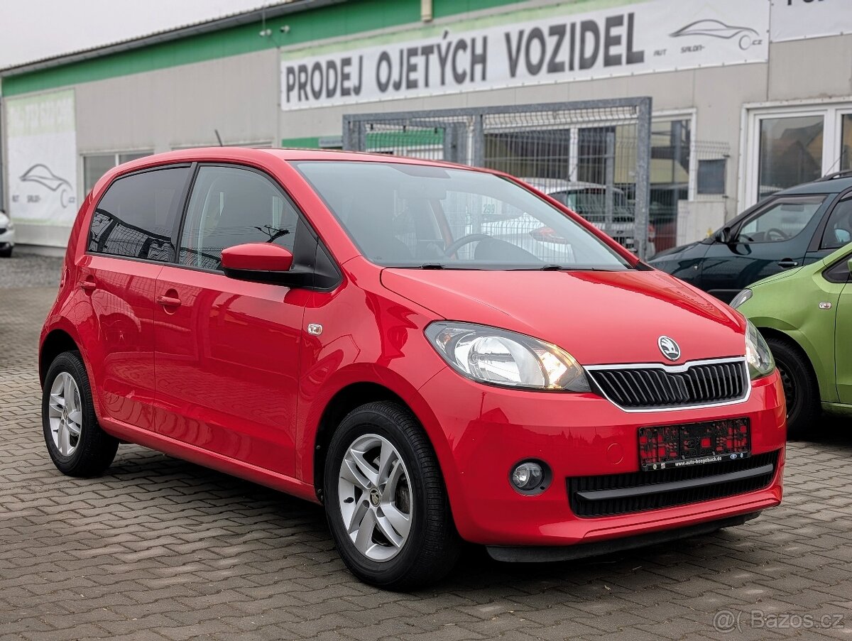 ŠKODA CITIGO 1.0MPi 55kW 5DVEŘÍ AUTOMAT JEN 73TKM