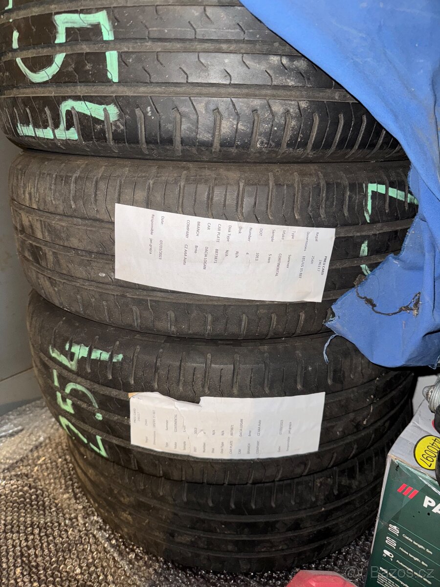 Pneu 185/65 R15 Continental 5mm