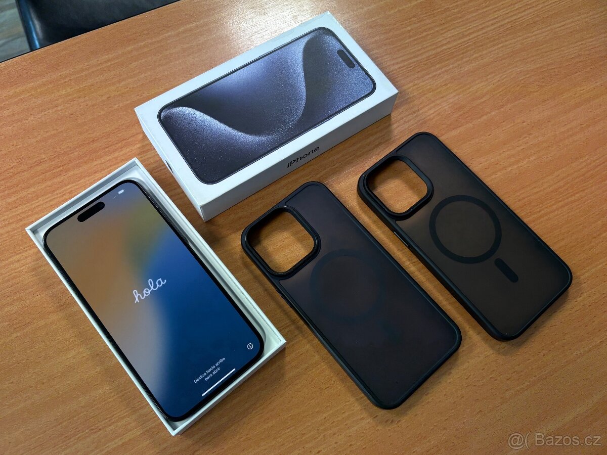 Apple iPhone 15 Pro Max 512GB modrý titan záruka do 10/25