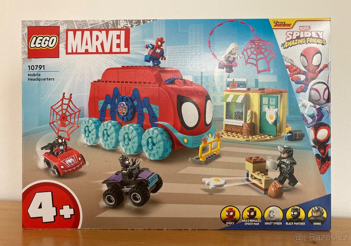 LEGO Marvel 10791 Mobilní základna Spideyho týmu