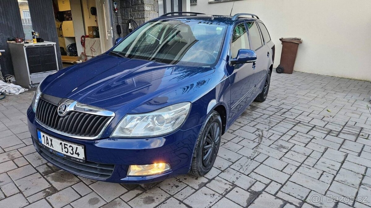 Škoda Octavia Combi 1.6 TDI 77kW klima tempomat 2010 ČR