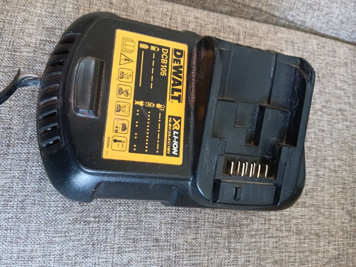 Nabíječka dewalt plus aku články
