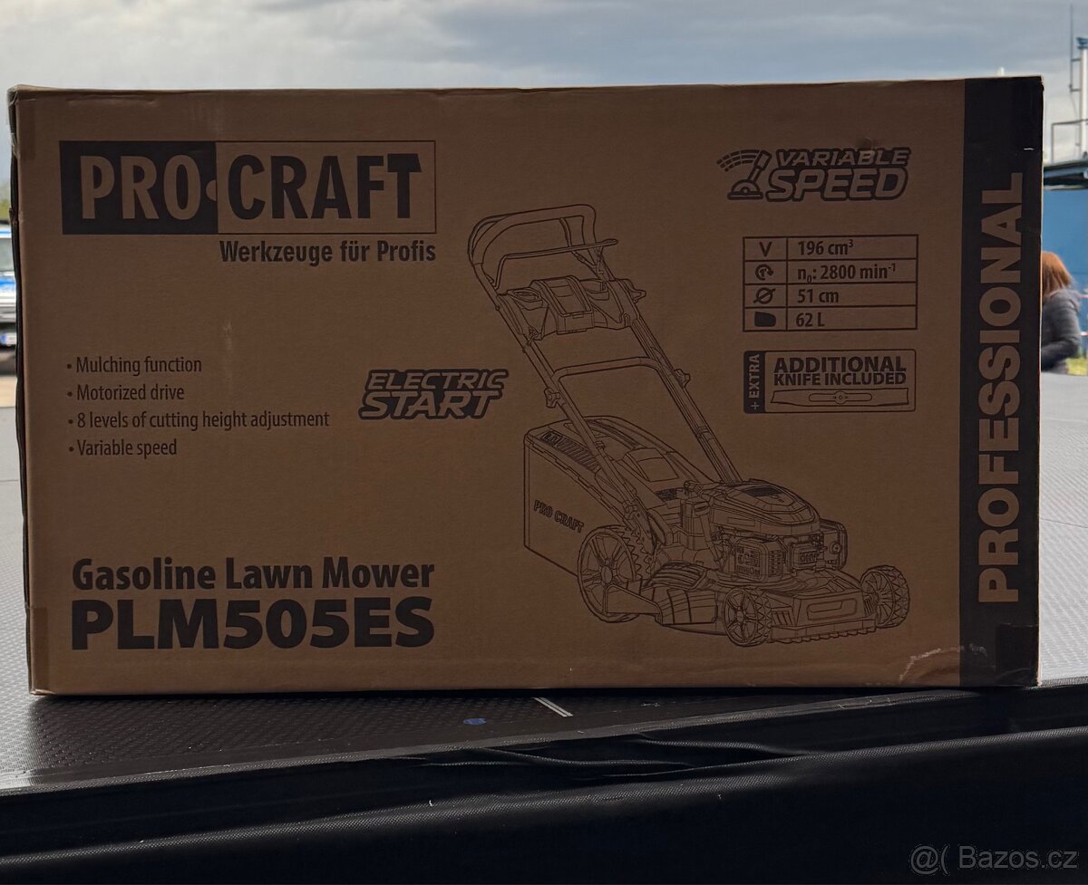 Benzínová sekačka Procraft PLM505ES