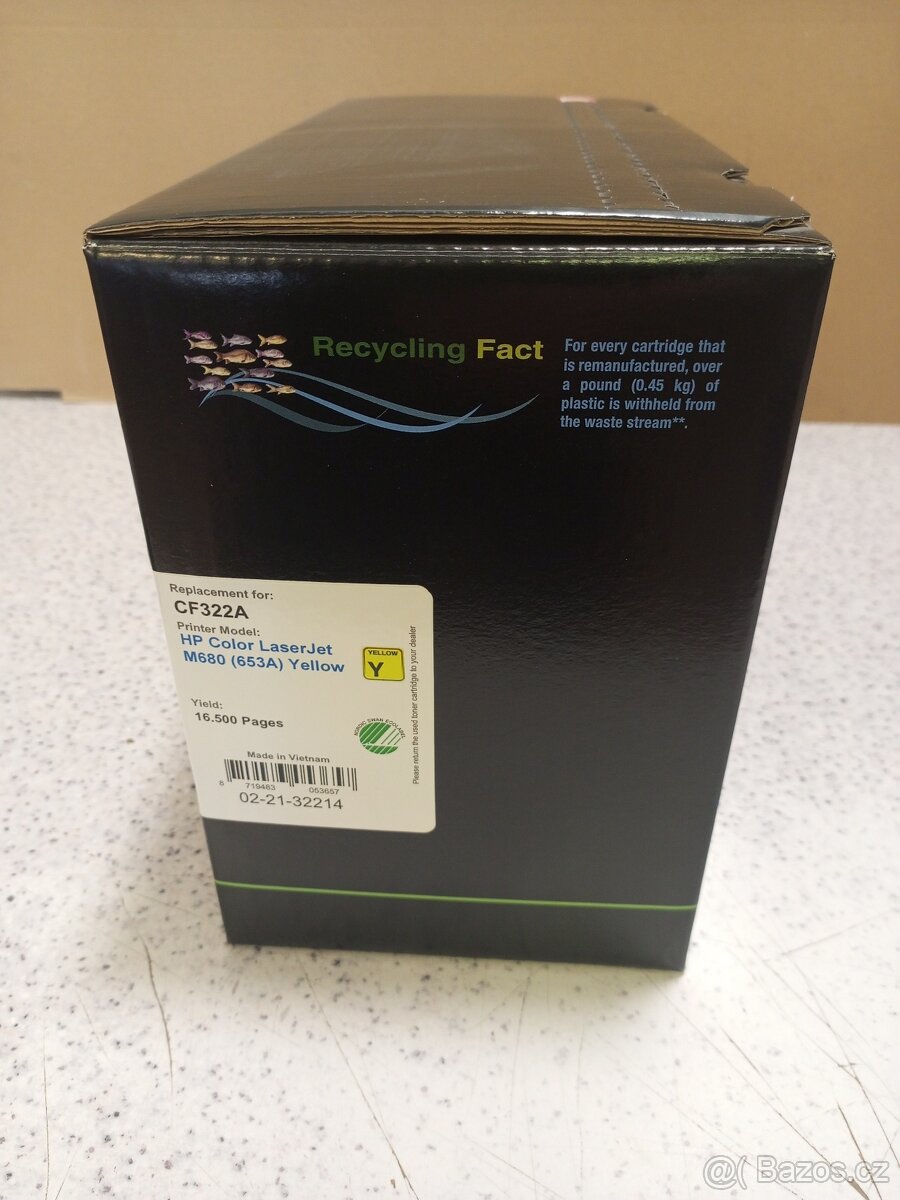 Toner MSE CF322A do tiskárny HP Color LaserJet M680DN, M680