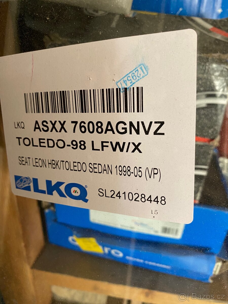 Čelní sklo Leon, Toledo 98-05