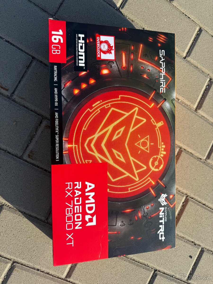 Sapphire Nitro+ AMD Radeon RX 7800 XT - nová karta