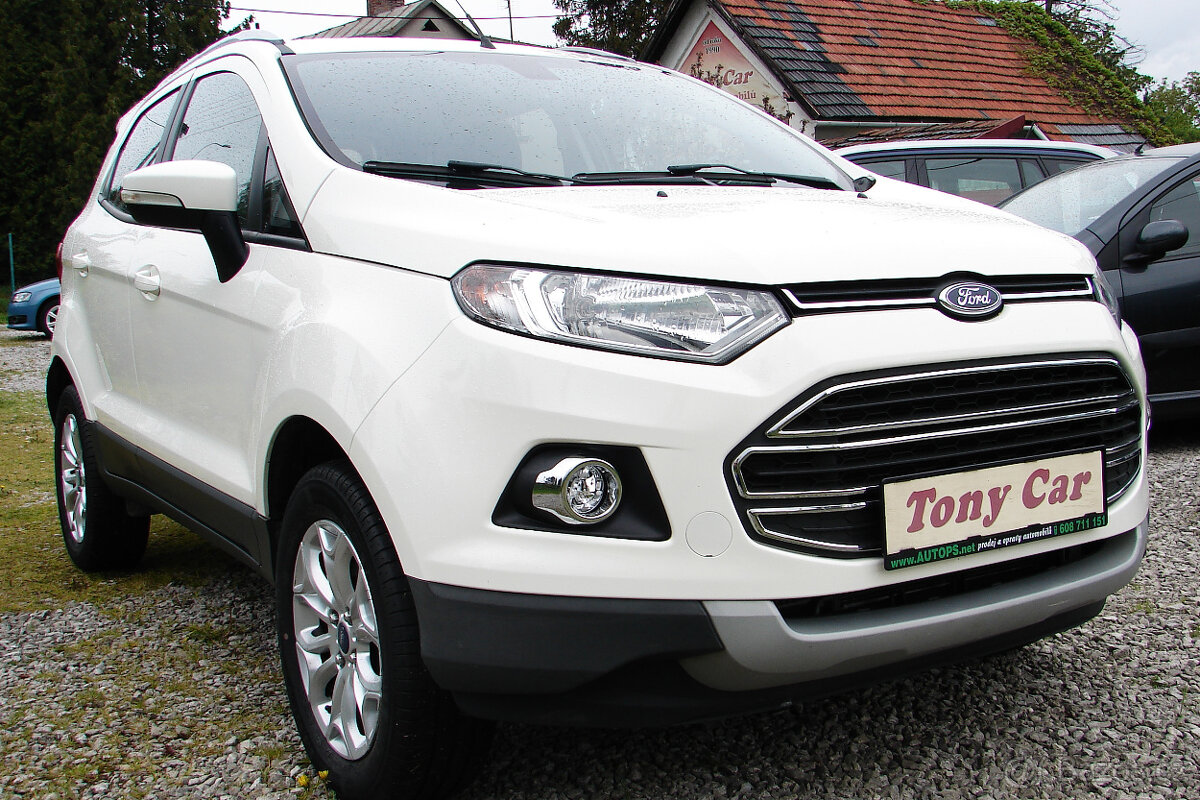 Ford EcoSport 1.5 TDCi 90PS Titanium KLIMA+SKÚTR