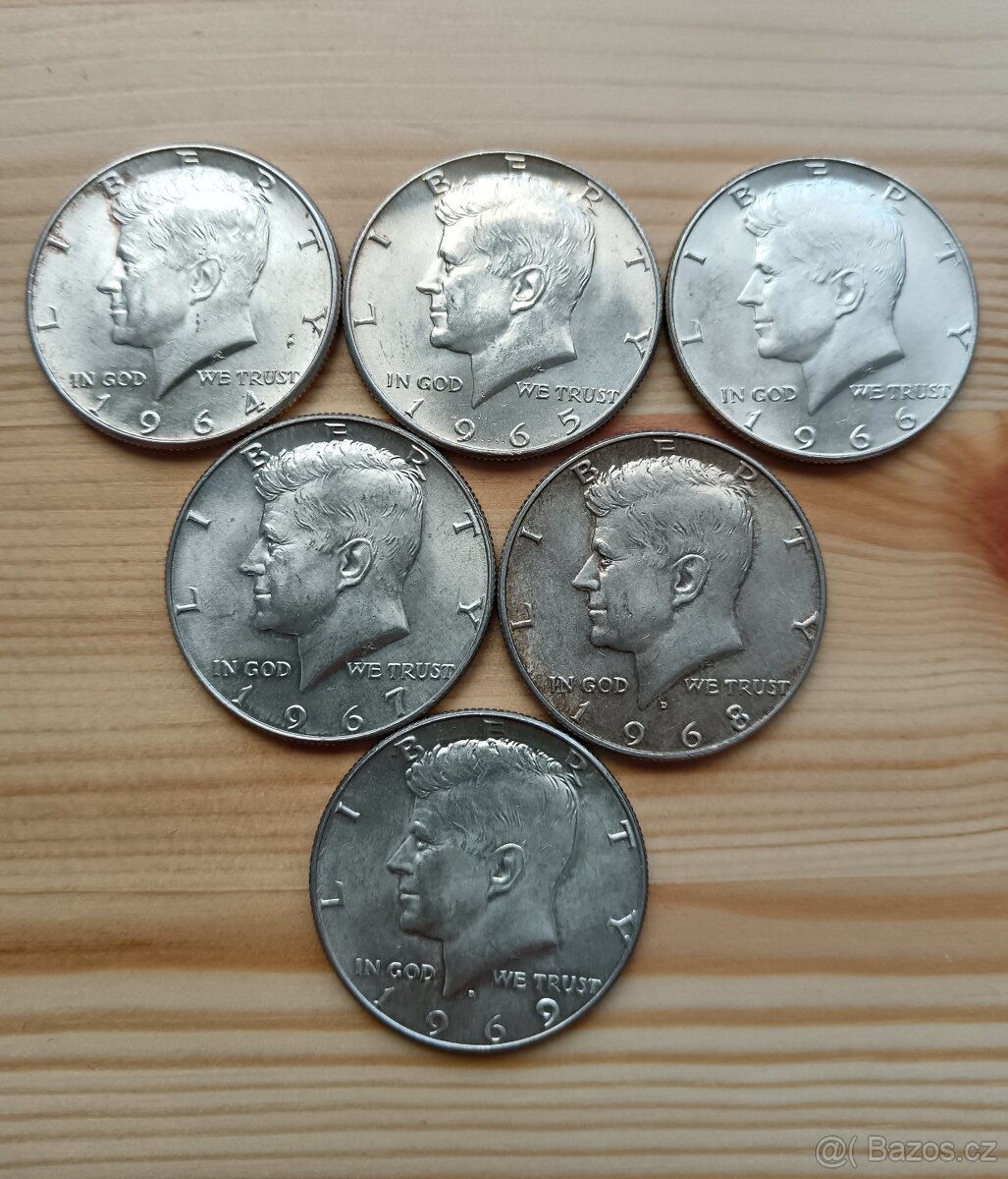 AG Half Dollar USA 1964 - 1969