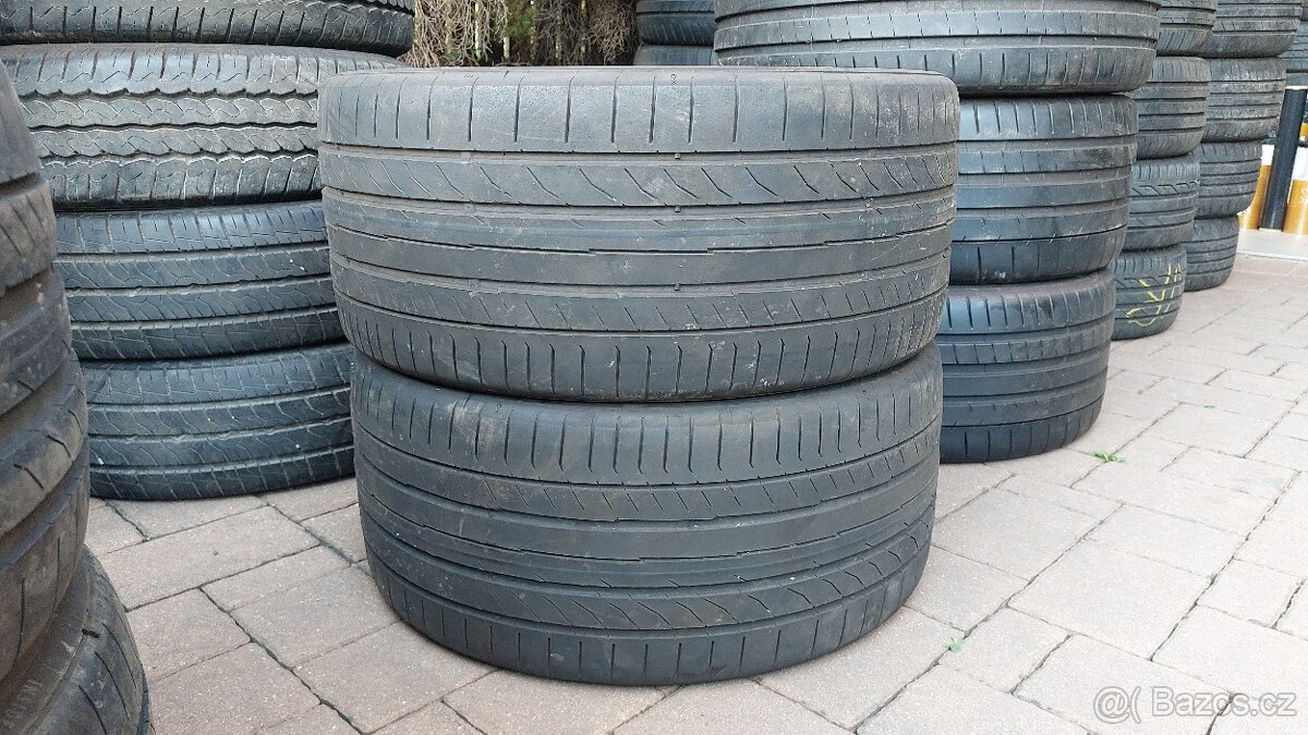 Pneu letní, 2 kusy, rozměr 255/35/19, 96Y, zn. CONTINENTAL