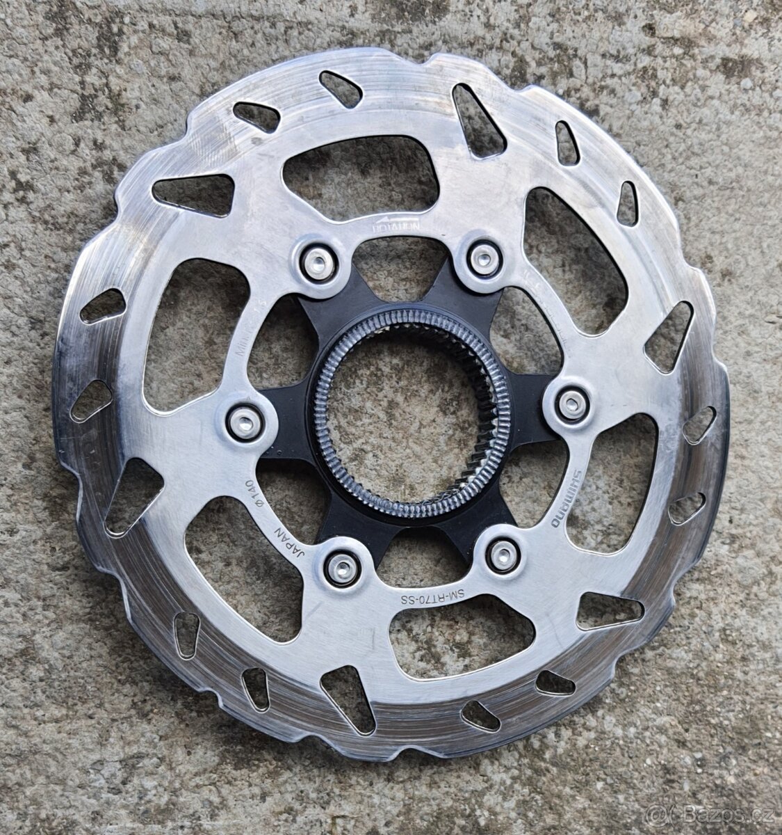 Brzdový kotouč Shimano 140 mm