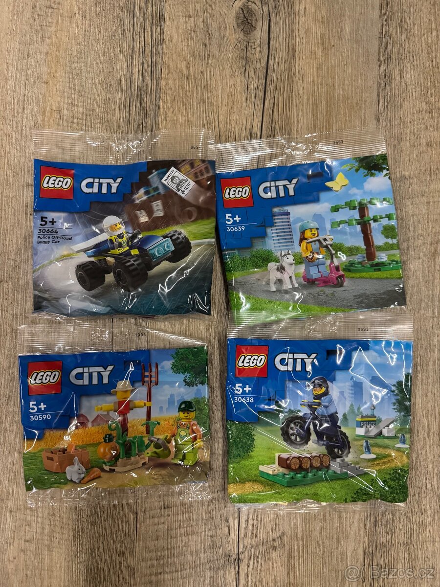 Polybag LEGO 30664 + 30638 + 30590 + 30639