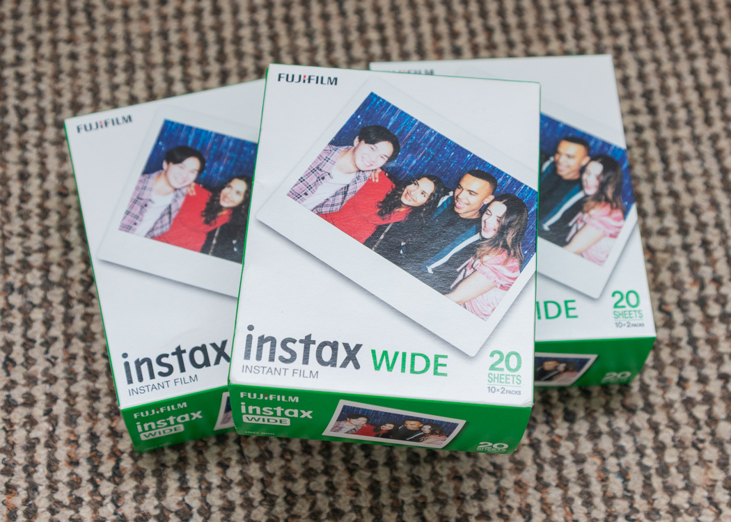 Instax Wide 3x 20ks čerstvé