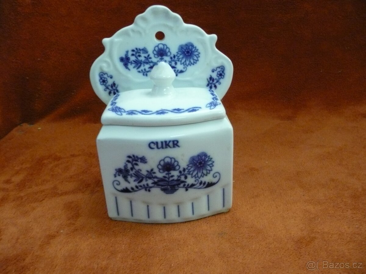 porcelánová cukřenka