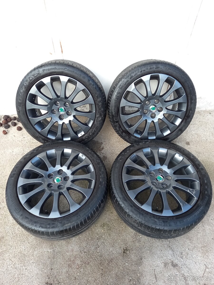 Originál alu kola skoda roomster,  fabia