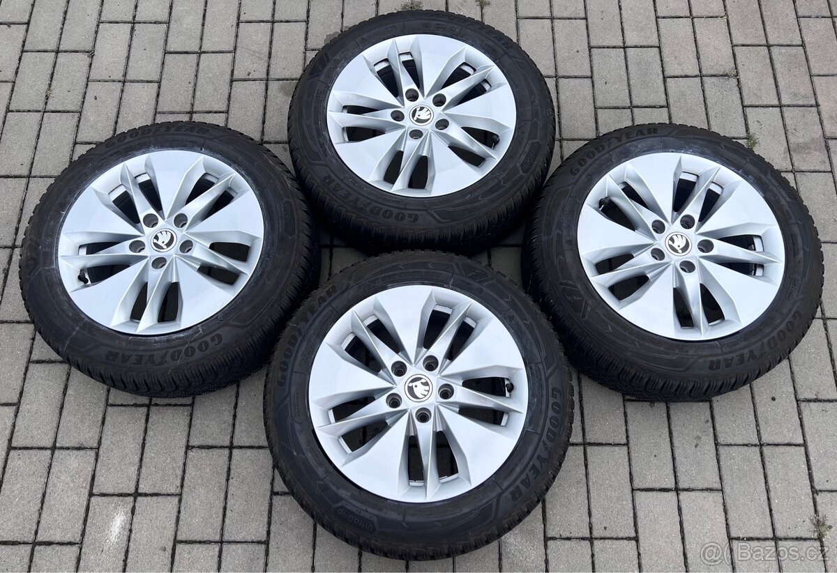 Octavia IV - 16" Twister + zimní 205/60 R16 Good Year