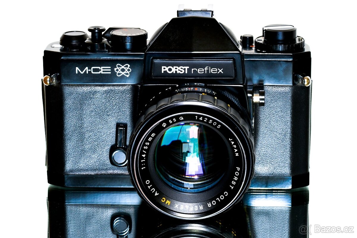 Porst (Chinon Memotron) Reflex M-CE + 1,4/55 M42 TOP STAV