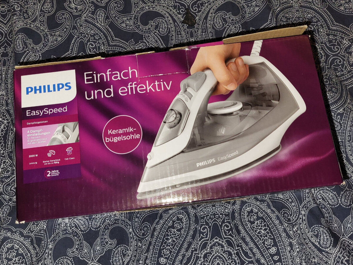Žehička Philips EasySpeed 7000 - nová