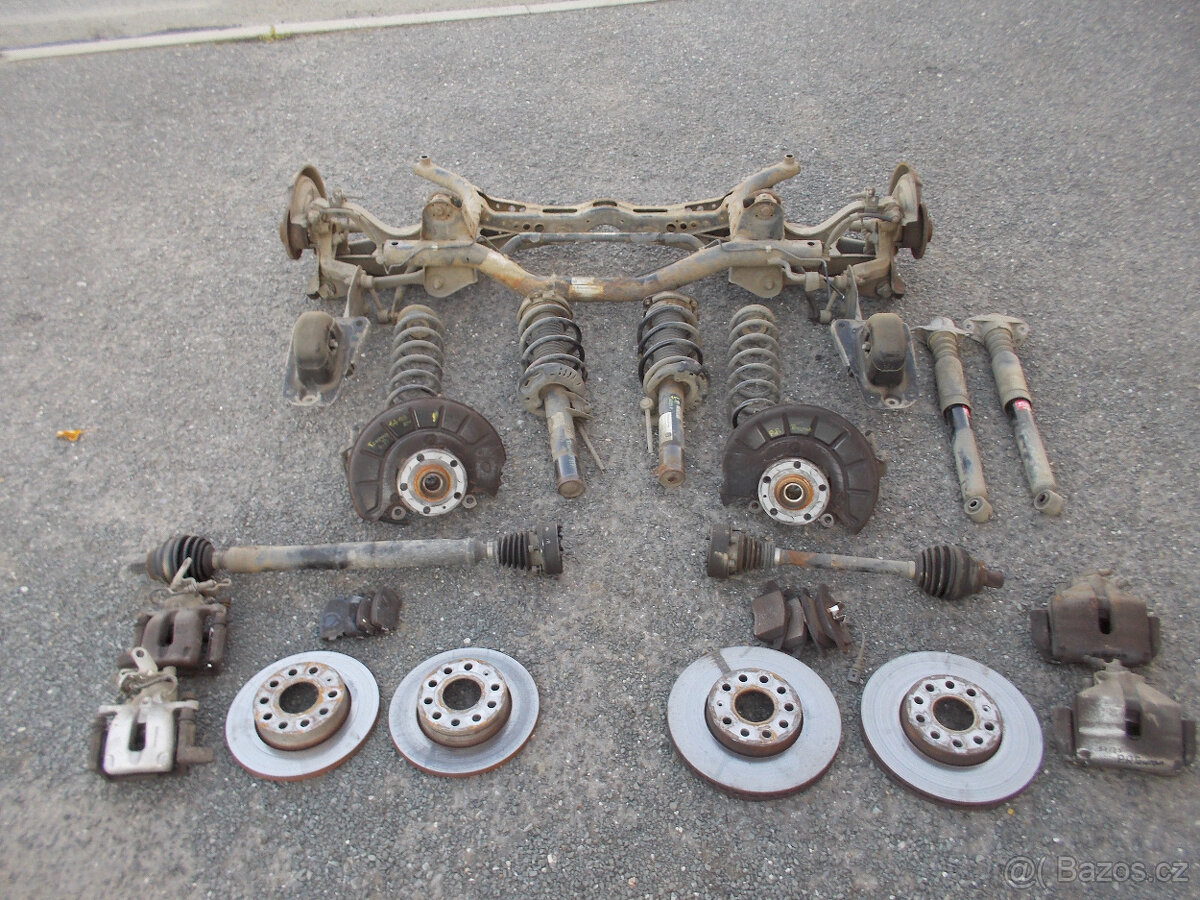 Díly podvozku VW Touran 1.4TSI 103kw