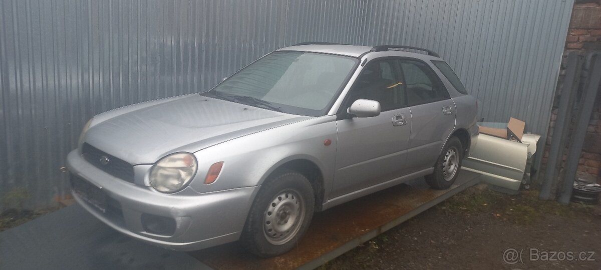 Subaru Impreza 1,6TS 2001 - Náhradní díly