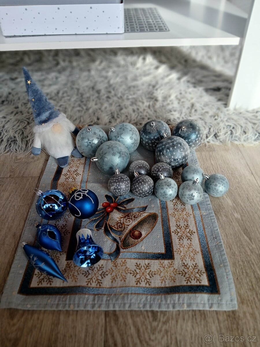 Vánoční ozdoby skleněné