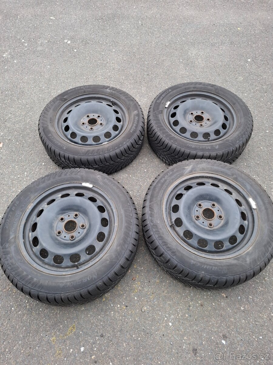 Zimní kola Octavia 3 205/55/16 ET48 5x112