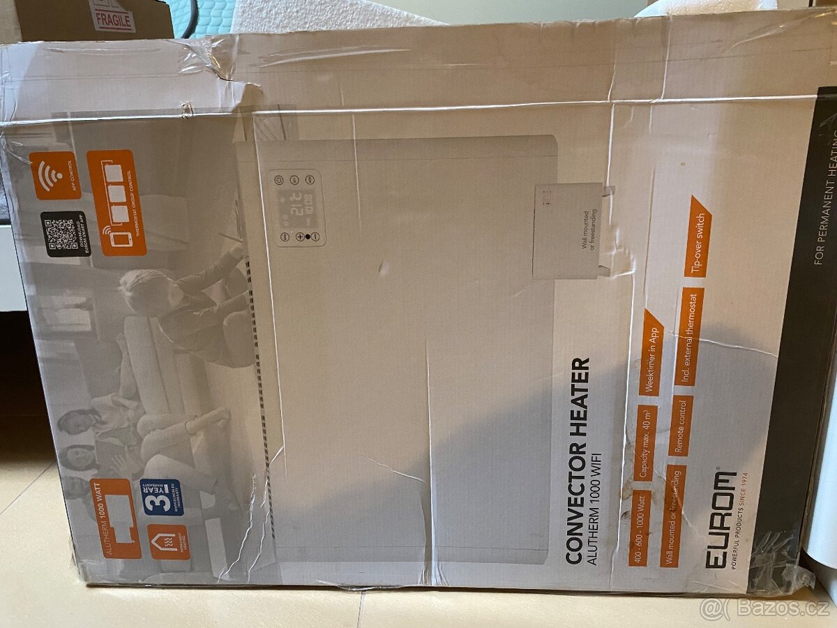 Elektrický přímotop Eurom