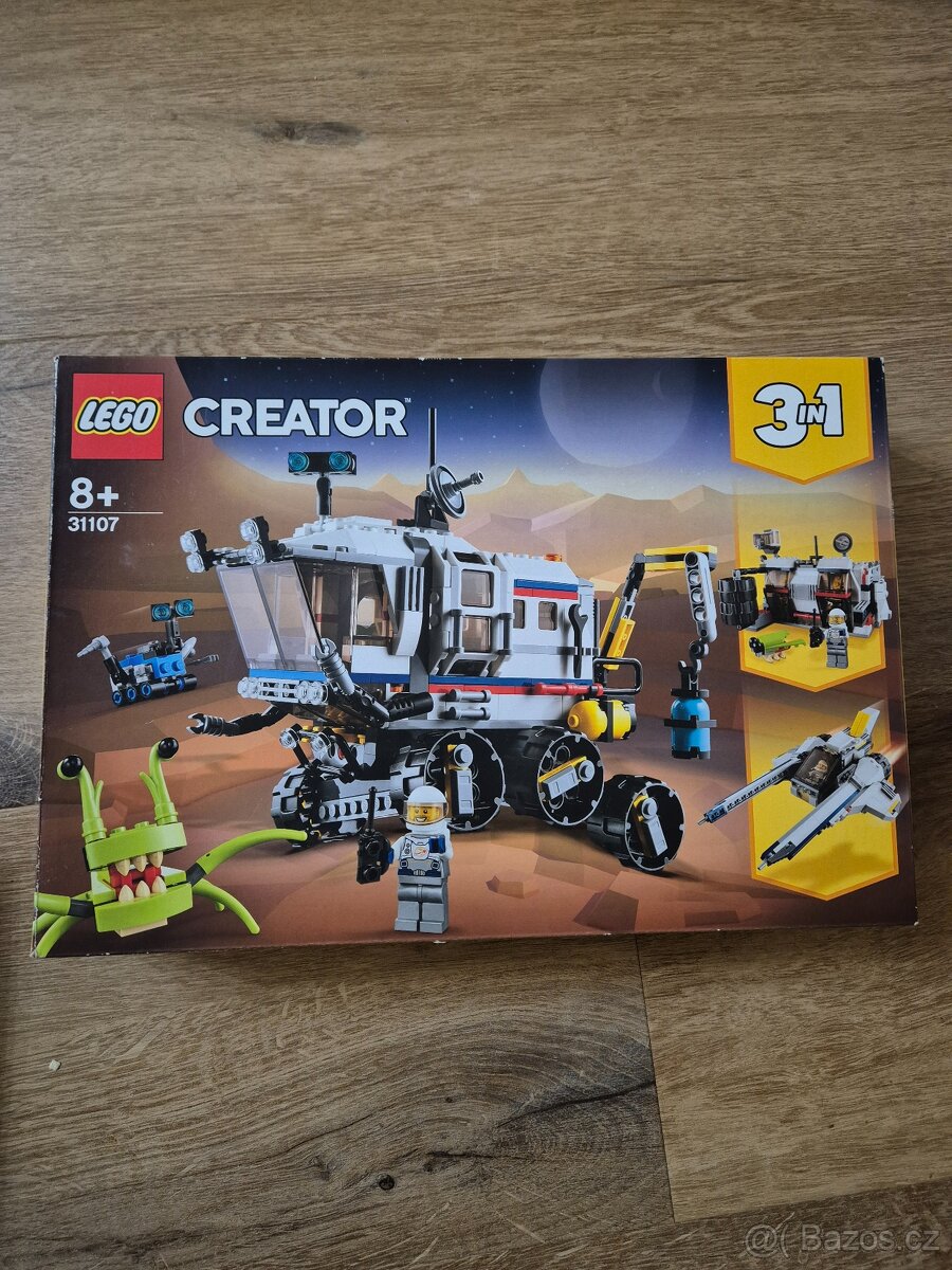 Lego creator 3v1 Vesmírné průzkumné vozidlo