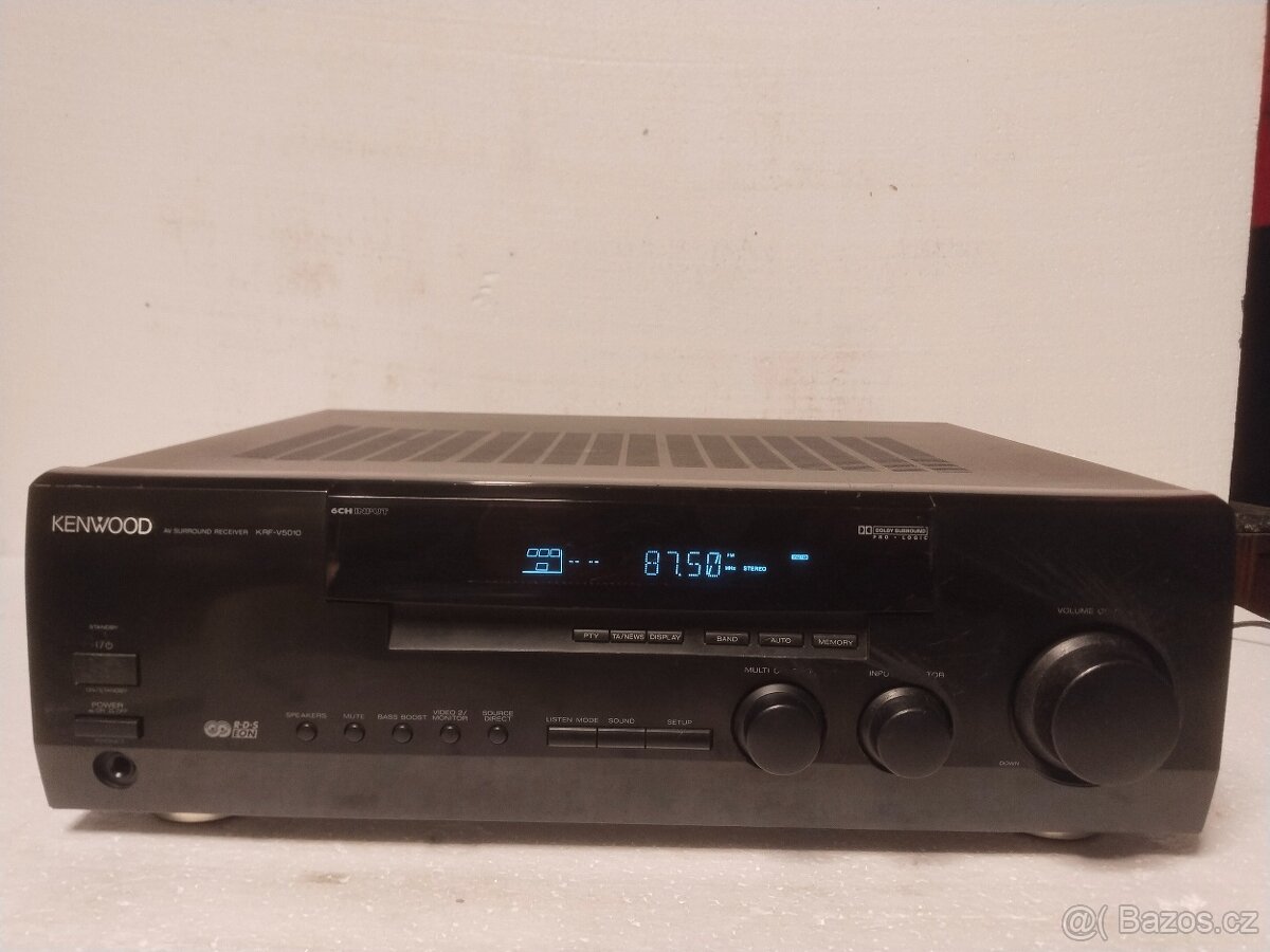 Kenwood KRF-V5010 Audio-video prostorový přijímač (1998)