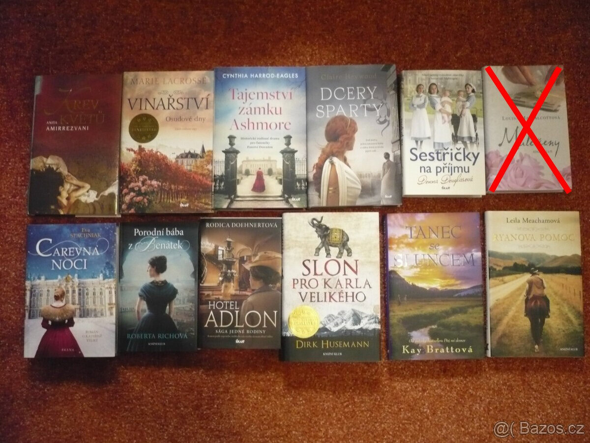 12 historických románů